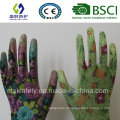 13Г полиуретановым покрытием сад перчатки работы (сл-г-PU201)